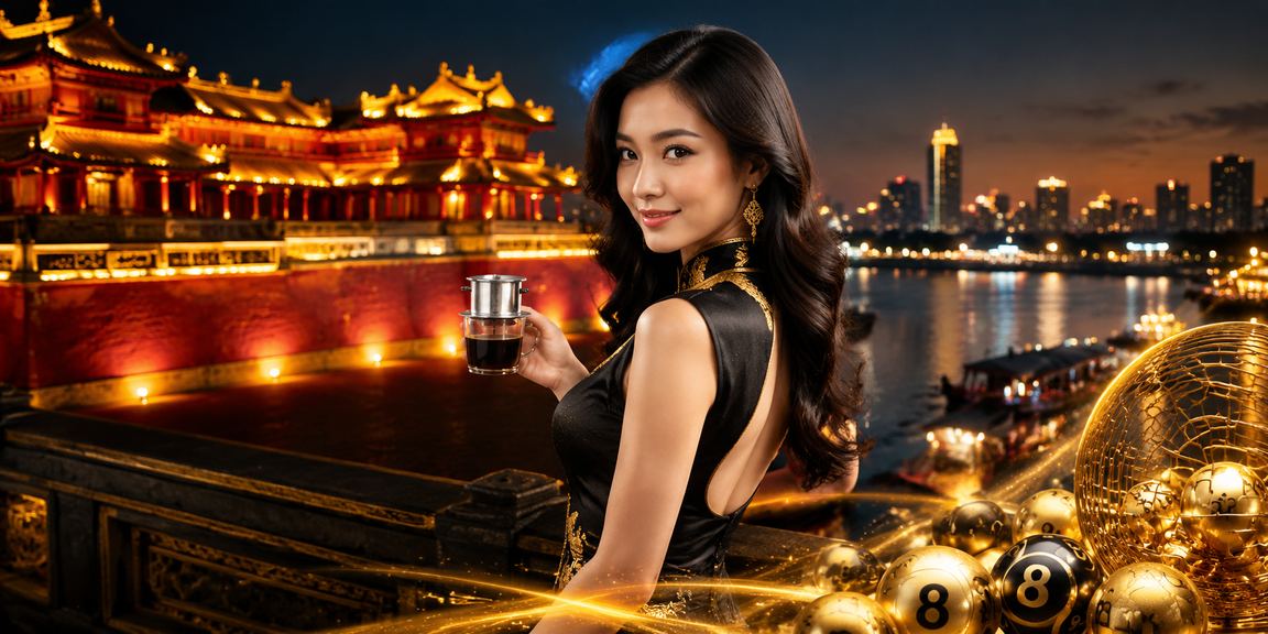 Người dùng Sài Gòn chơi xổ số và casino trên điện thoại tại quán cà phê
